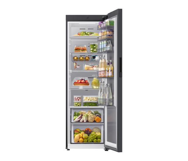 Lodówka Samsung RR80H39CCFEO Twin No Frost 185,8cm Grafitowa Stal Auto Open AI 387L - 1529115 - zdjęcie 3